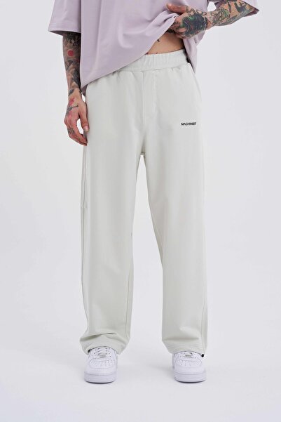 Machinist oversized Basic φαρδιά φούτερ σε ανοιχτό γκρι χρώμα