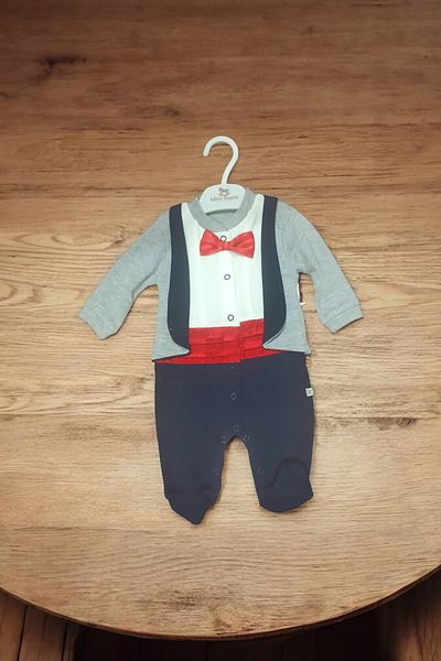 Arafım Butik Baby Romper with Bow Tie