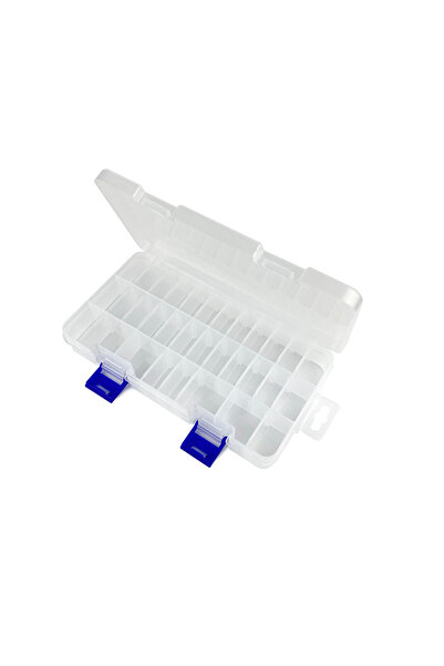 Kanguroom Cutie dreptunghiulară din plastic pentru mărgele și hobby cu 32 de ...