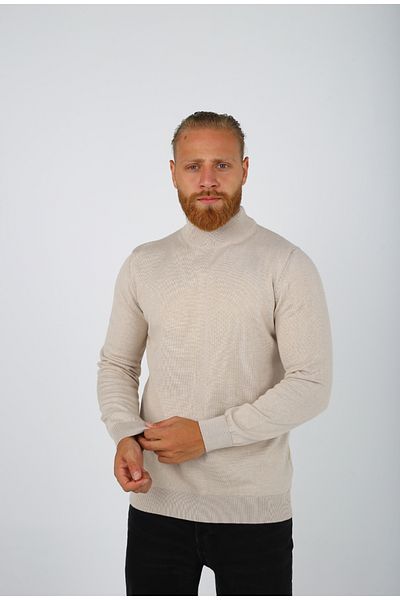 Brango 21050-fw Pulover tricotat pentru bărbați Half Fisherman
