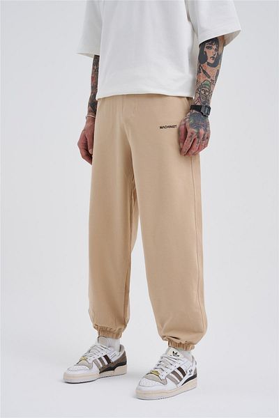 Machinist Ανδρικό μπεζ Oversize Jogger Sweatpants