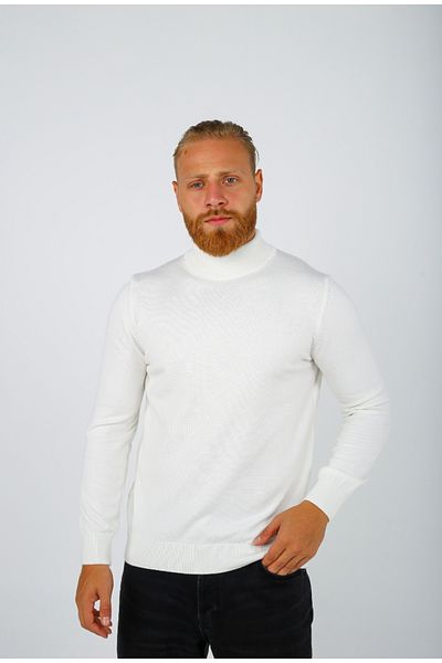 Brango 21050-fw Pulover tricotat pentru bărbați Half Fisherman
