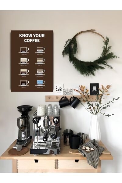 icase Κουζίνα Coffee Corner μενού καφέ Γραπτό φλιτζάνι κούπα Decor Concept Ζω...