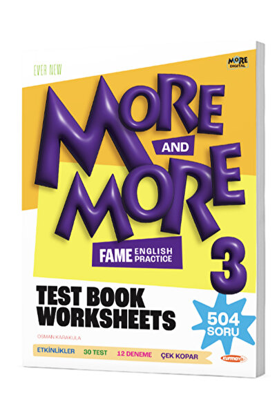 More & More 3 MORE&MORE WORKSHEETS TEST BOOK