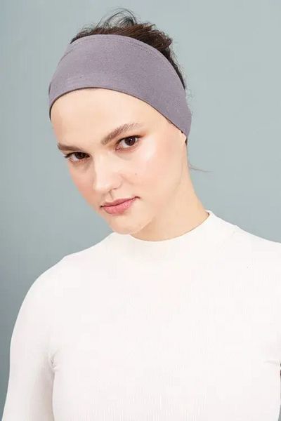 Madame Polo Boneta Bandana din Silicon - Gri