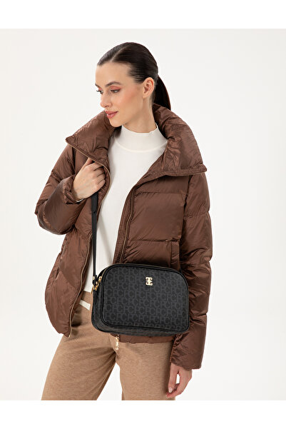 Pierre Cardin Μαύρη τσάντα χιαστί 50334287-VR046
