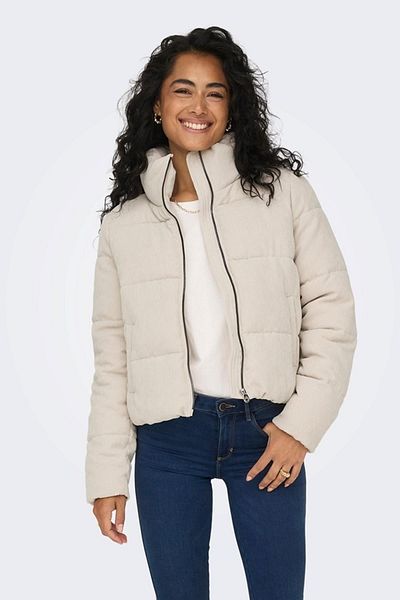 ONLY Onlnewdolly Corduroy Puffer Cc Otw Stone
