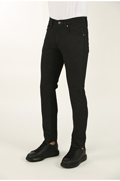 Brango Μαύρο παντελόνι Gabardine