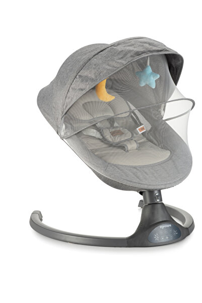 Hoffie Popypapa Mercury Elektrikli Otomatik Sallanan Kademeli Bebek Ana Kucağ...