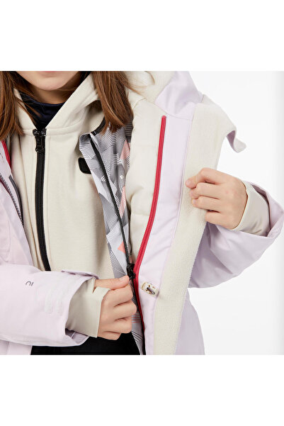 Decathlon Dreamscape Su Geçirmez Sıcak Tutan Çocuk Kayak Snowboard Montu - Pembe - SNB 500