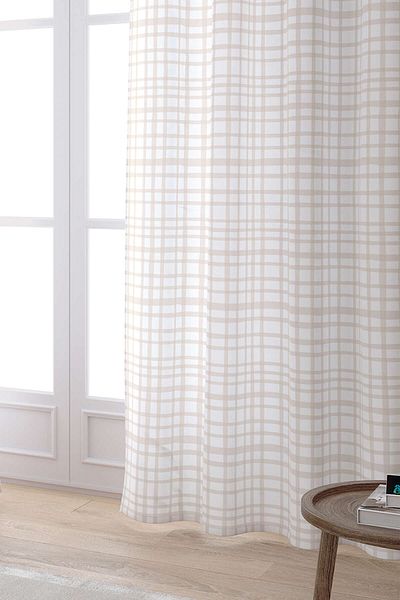 Cango Home White Cream Spring Themed Flower Patterned Digital Printed Curtain Cgh1088-pr