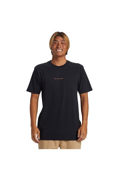Quiksilver Surf Safari Moe Men's Black T-Shirt Men T-Shirt Aqyzt09539