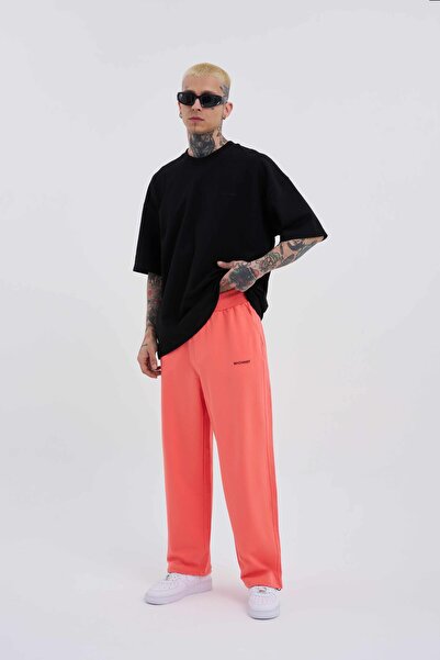 Machinist Ανδρικό φαρδύ ροζ φούτερ Basic Oversize