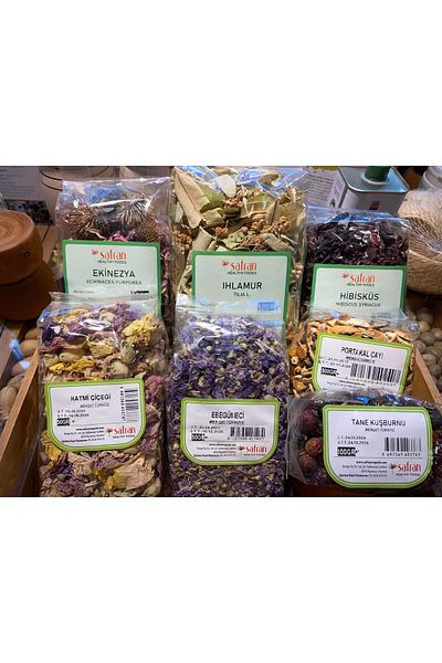 Safran حزمة من 7 أنواع من الشاي الشتوي