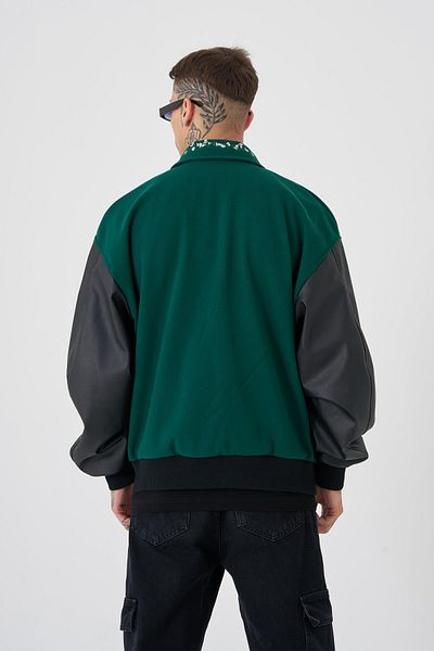 Machinist Ανδρικό μασίφ MC Oversize Green Bomber Jacket