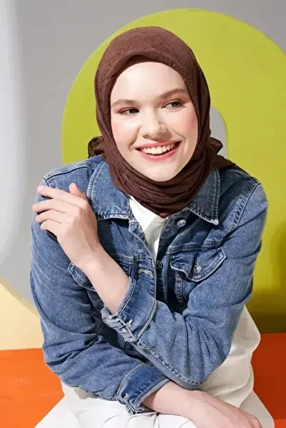 Madame Polo Bamboo Crotch Scarf - Brownie