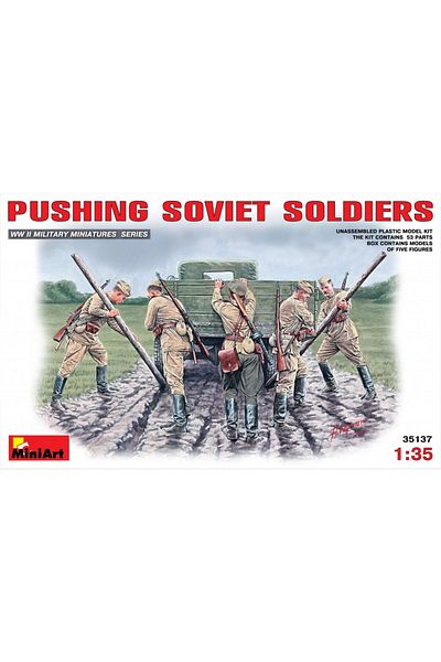 MiniArt 35137 1:35 Vehicle Iten Soviet Soldiers