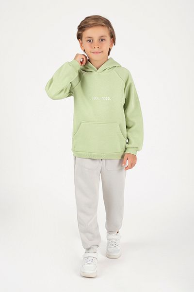 Favo Kids 6-9 Years Boy's Cotton Jogger Tracksuit Set - 3 String Sweatshirt Fv-16007