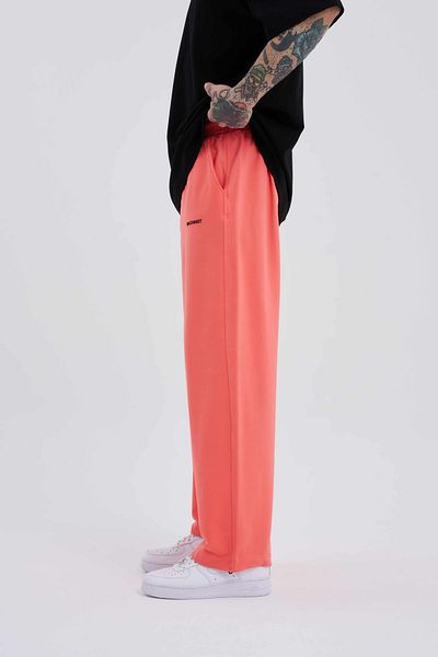 Machinist Ροζ ανδρικό oversize φαρδύ φούτερ