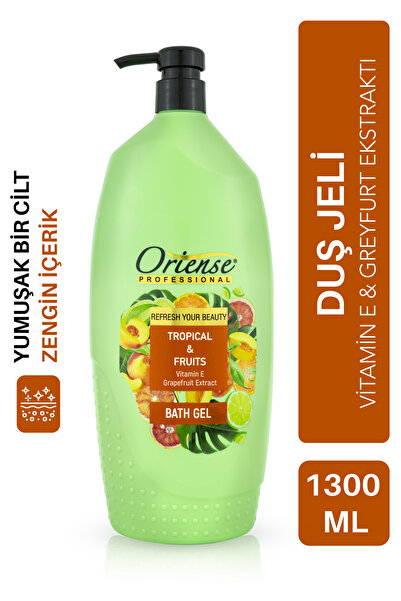 ORİENSE 1300ML DUŞ JELİ TROPICAL & FRUIT