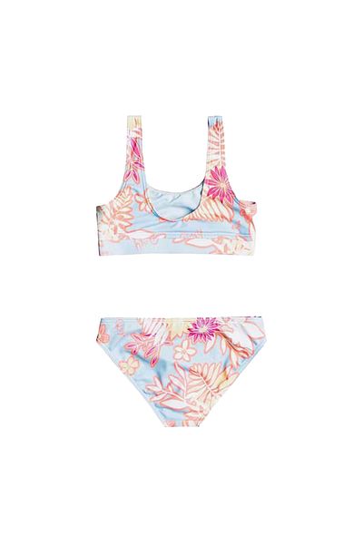 Roxy Blue Girl Bikini Funny Bra Set