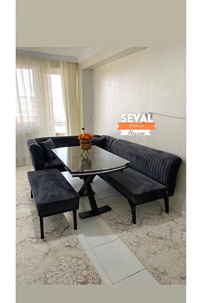 SEVAL AKSESUAR Avangard Relax Köşe Takımı
