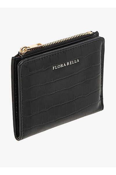 Flora Bella by Shoexpress Flora Bella Textured Cardholder with Zip Closure