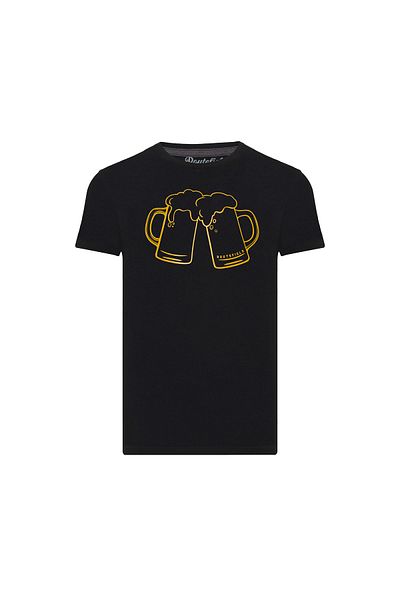 ROUTEFIELD Trub Black Men's T-Shirt