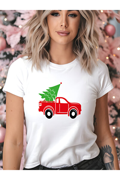 IŞILAY REKLAM Χριστουγεννιάτικη Ειδική Ημέρα Χριστουγεννιάτικο εμπριμέ μπλουζάκι