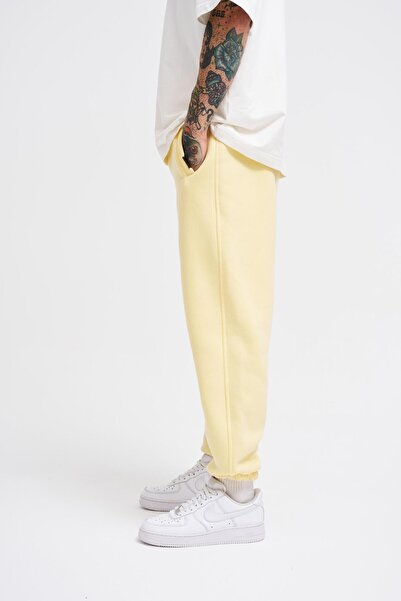 Machinist Мъжки джогър редовни жълти панталони от спортен екип