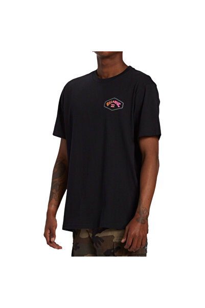 BİLLABONG Exit Arch Tees Men's Black T-Shirt Men T-Shirt Abyzt02257