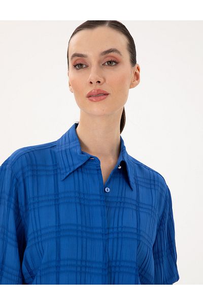 Pierre Cardin قميص Saks Comfort Fit بأكمام طويلة 50292247 -VR045
