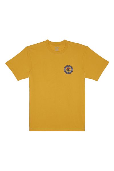 BİLLABONG Billabong Billabong Bonez Men's Yellow T-Shirt Men's T-Shirt Abyzt02264