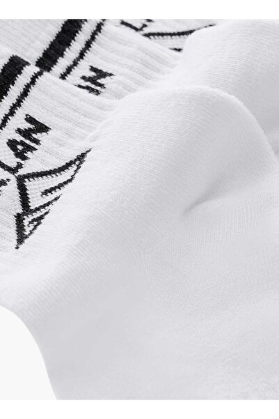 Oaklan by Shoexpress Logo Print Ankle Socks - Set of 5