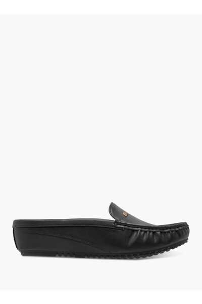 Flora Bella by Shoexpress Flora Bella Solid Slip-On Mules with Flatform Heel