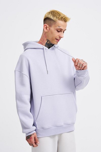 Machinist Ανδρικό φούτερ Basic Hooded Oversize Lilac