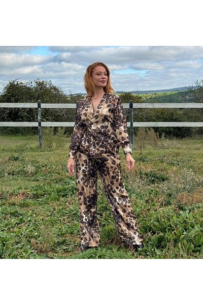 PANCAARTE Leopard Pattern Suit