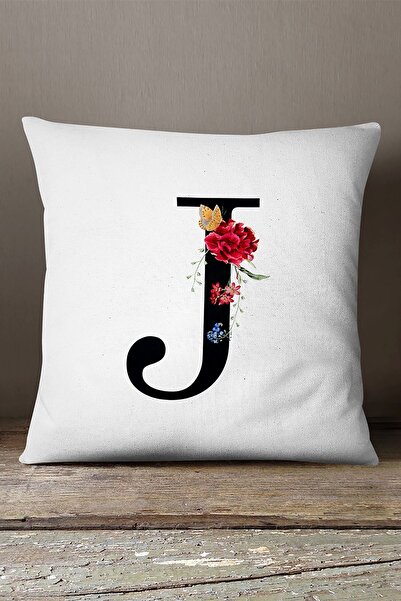 INSENSE HOME Кадифе Babyface Двосторонній чохол для подушки з червоними квіта...