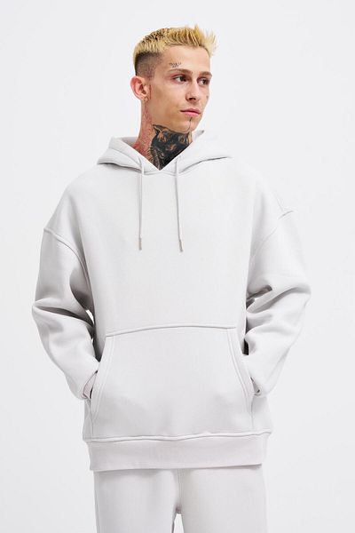 Machinist Ανδρικό φούτερ Basic Hooded Oversize Grey