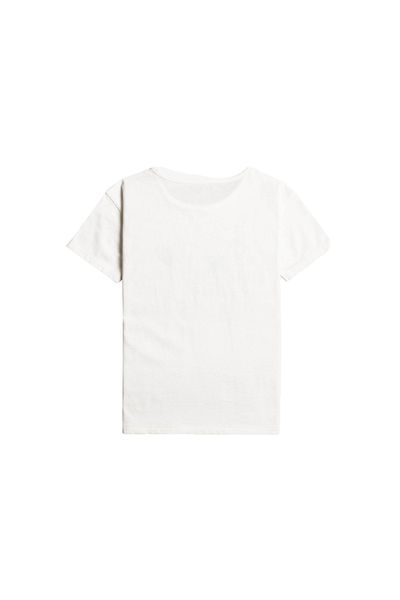 Roxy Day and Night a Girl's White T-Shirt Girl's T-Shirt Ergzt03954