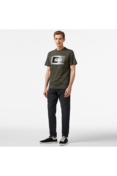 Lacoste Erkek Regular Fit Denim Gri Pantolon