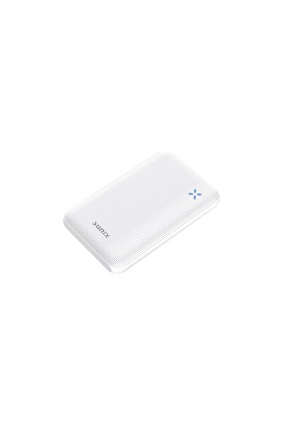 Sunix 5000 Mah Çift Usb Çıkışlı Powerbank Beyaz Pb-52