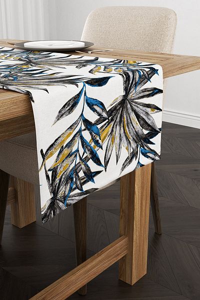 Cango Home Dekoatif Digital Printed Runner Chg003-rn