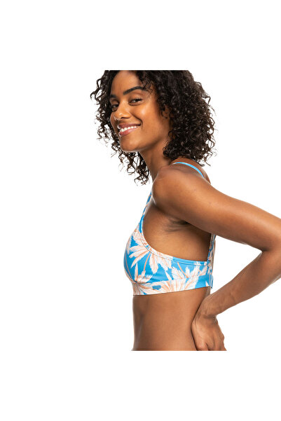 Roxy Pt Love the Cross Step Women's Blue Bikini Top Women's Bikini Top Erjx304735