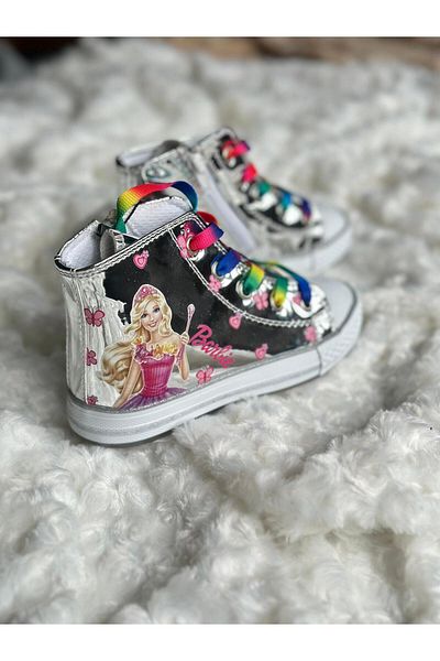 Gala Barbie Printed Canverse Lighted Shoes