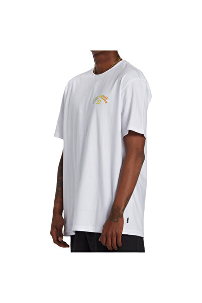 BİLLABONG Ανδρικό λευκό μπλουζάκι Arch Fill Tees ΑΝΔΡΙΚΟ T-SHIRT ABYZT02256