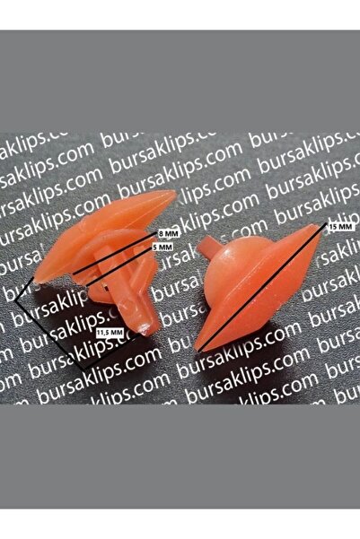 bursaklips هوندا الغبار الفتيل كليب W704643 (10 قطعة)