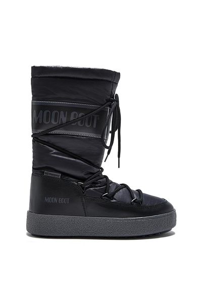 MOON BOOT Mb Ltrack High Nylon WP – High Daya Silver Akyli