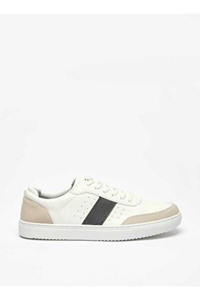 LBL by Shoexpress Panelled Lace-Up Sneakers