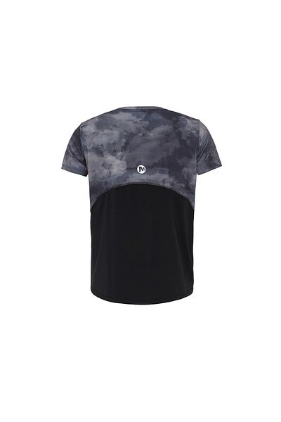 Merrell Turnp Women's Black Running T-Shirt Women's Running T-Shirt M3Turnp